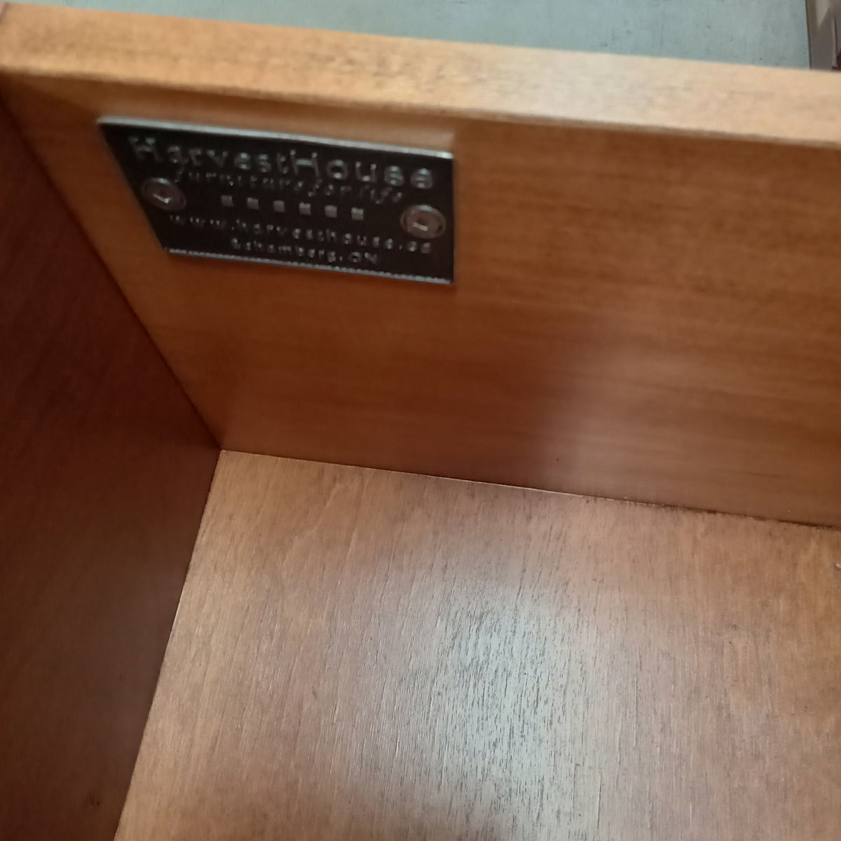 64"W TV Stand with Two Drawers