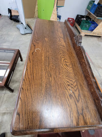 Tiger Oak 2-Door Bookcase