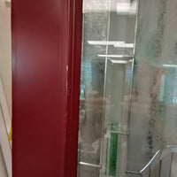 32.5"W Steel Clad Outer Door with Glass Insert