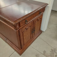 36.5"W Solid Wood Night Stand with Three Drawers