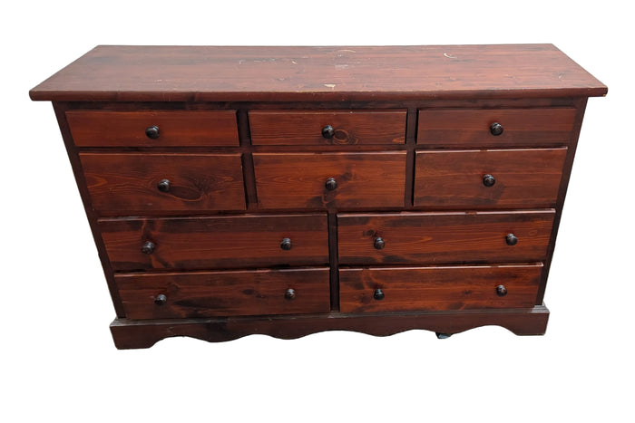 58"W Mahagony Dresser