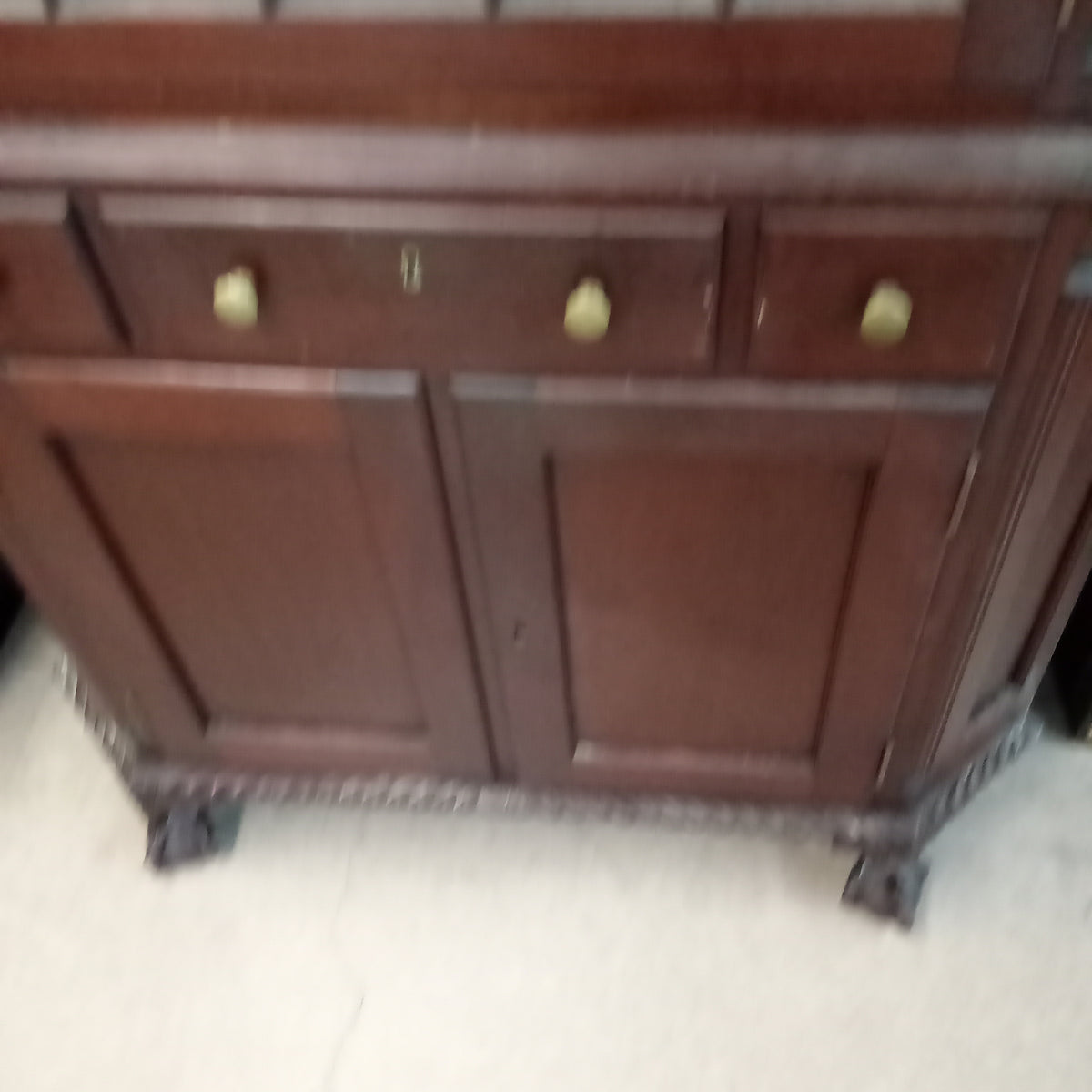 40"W 2-Piece Wooden Corner China Cabinet