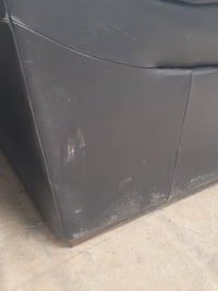 Black Leather Loveseat