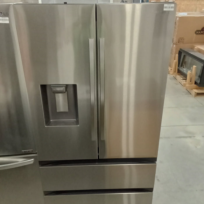 36"W French Door Fridge with Double Lower Freezer Drawers