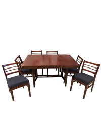 Jordan Dining Set (A Table with 6 chairs)