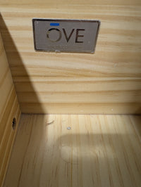 OVE White Bathroom Vanity