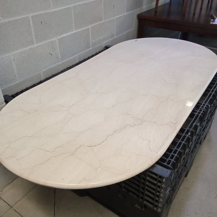 77"W Marble Dining Table Top