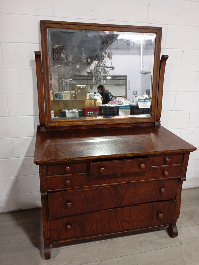 48"W WALNUT Bedroom Dresser