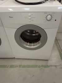 27"W Front Load Electric Dryer in White