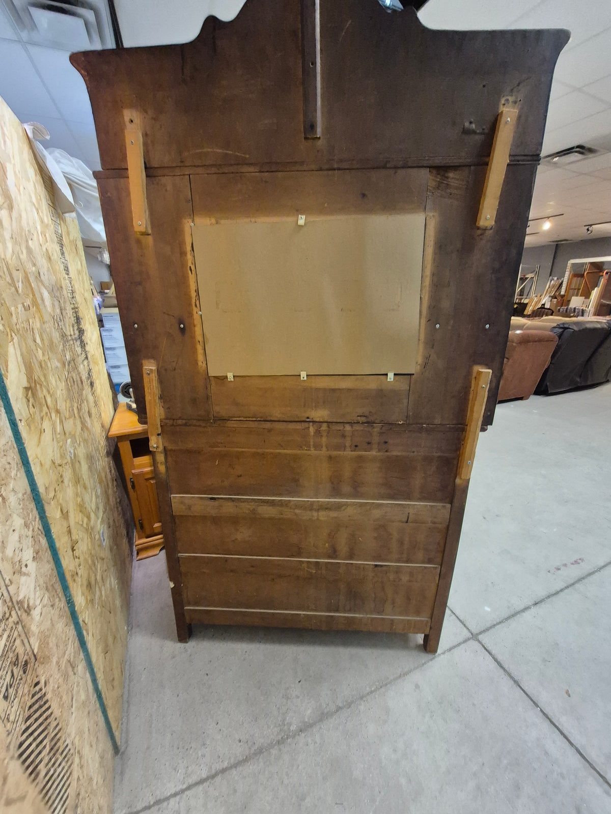 Antique Dining Hutch - - needs repair