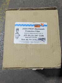 JPF 3/4" Judo Profi Backwash Water Filter