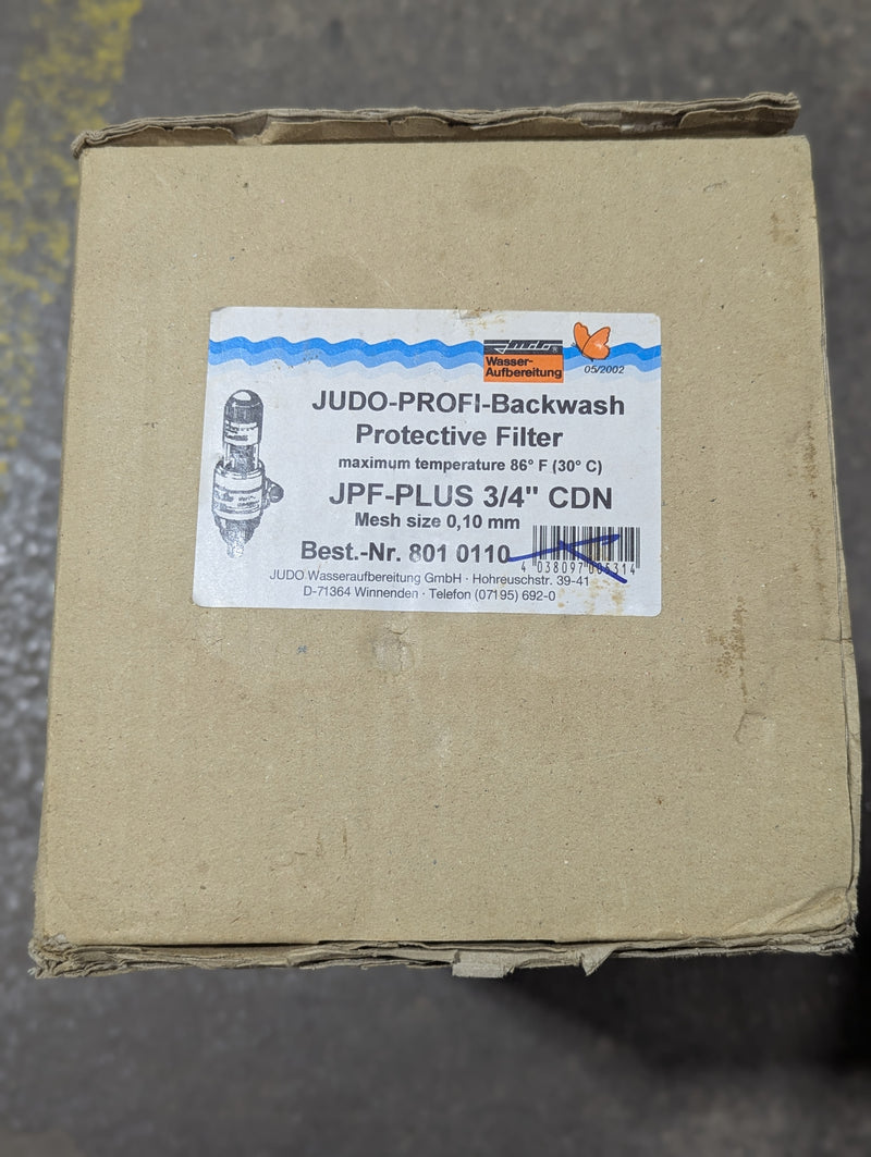 JPF 3/4" Judo Profi Backwash Water Filter