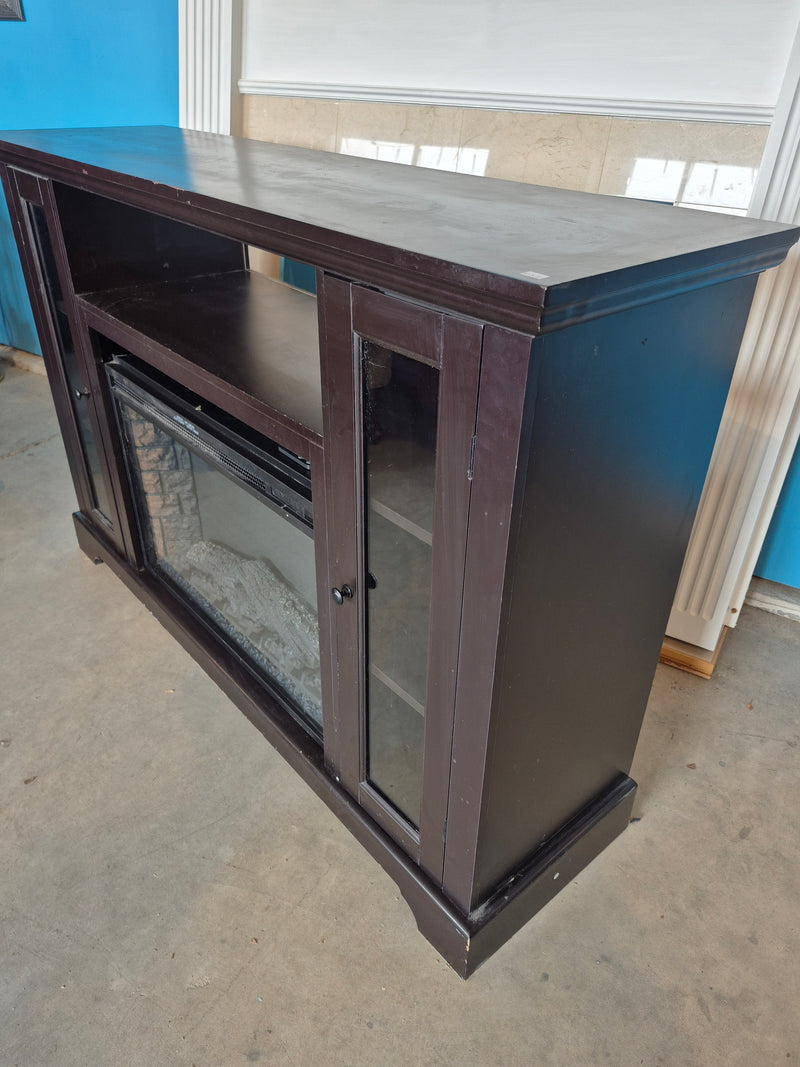 55" TV Stand with Electric Fireplace - with remote