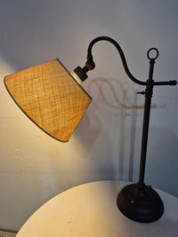Table Lamp with Fabric Weave Shade