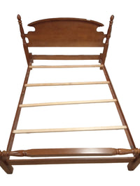 Queen Size Bed Frame with Metal Side Rails