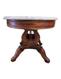 Marble Top Accent Table