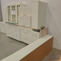 11 Piece White Kitchen Cabinet Set