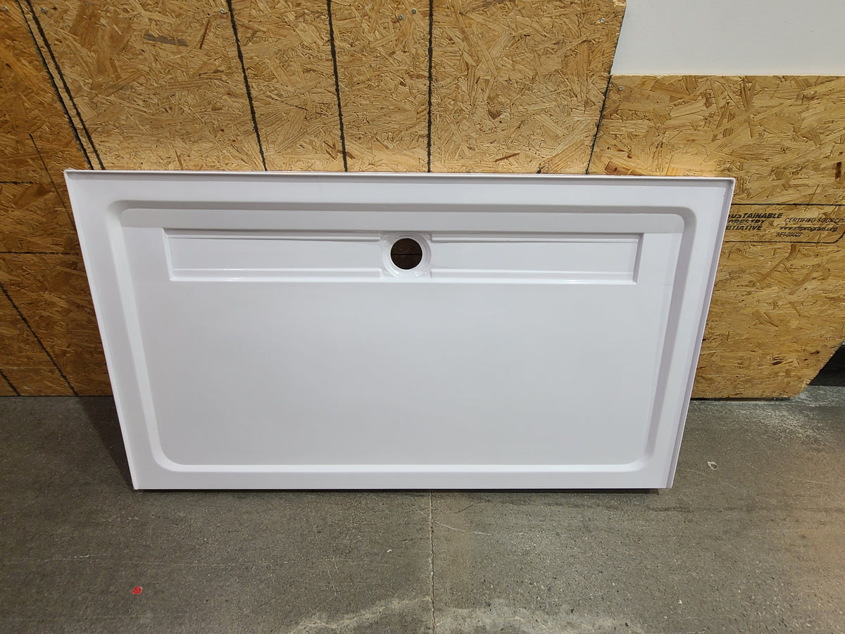 63-Inch x 36-Inch Acrylic Shower Base