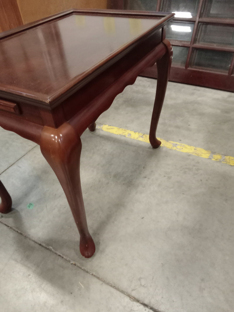 20"W Wood Side Table