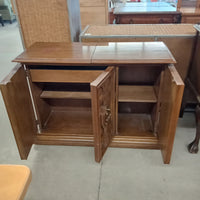 44"W Small Wooden Sideboard