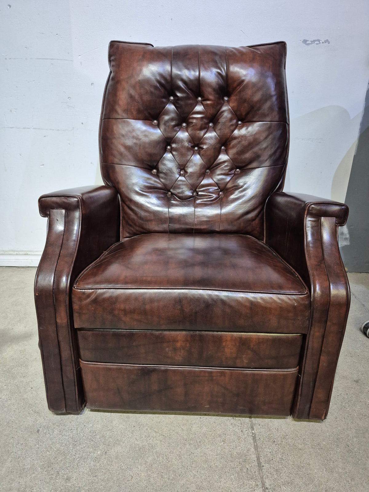 Vintage Vinyl Recliner