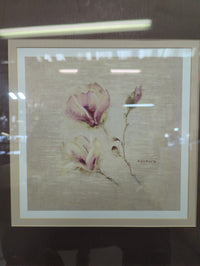 Magnolia Blossom By Cheri Blum Framed Print