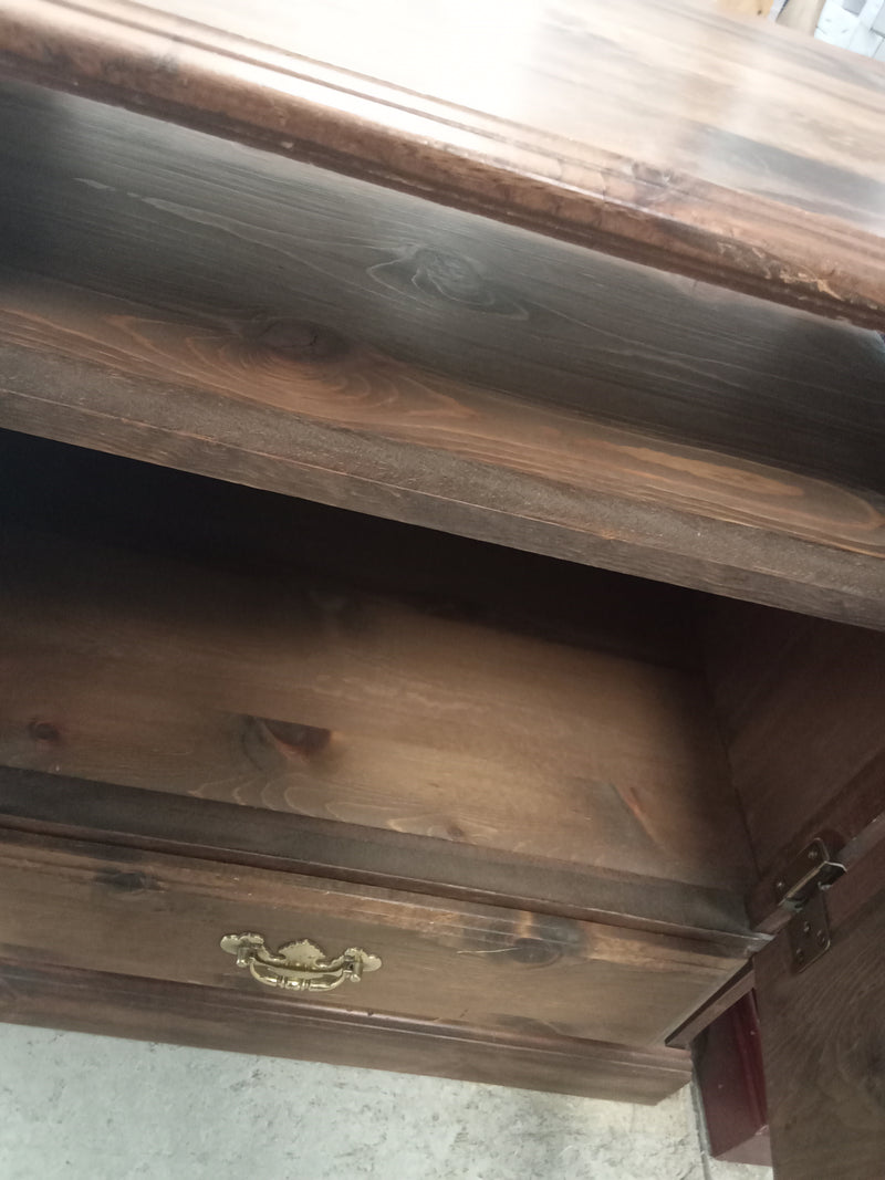 27"W Wooden Nightstand