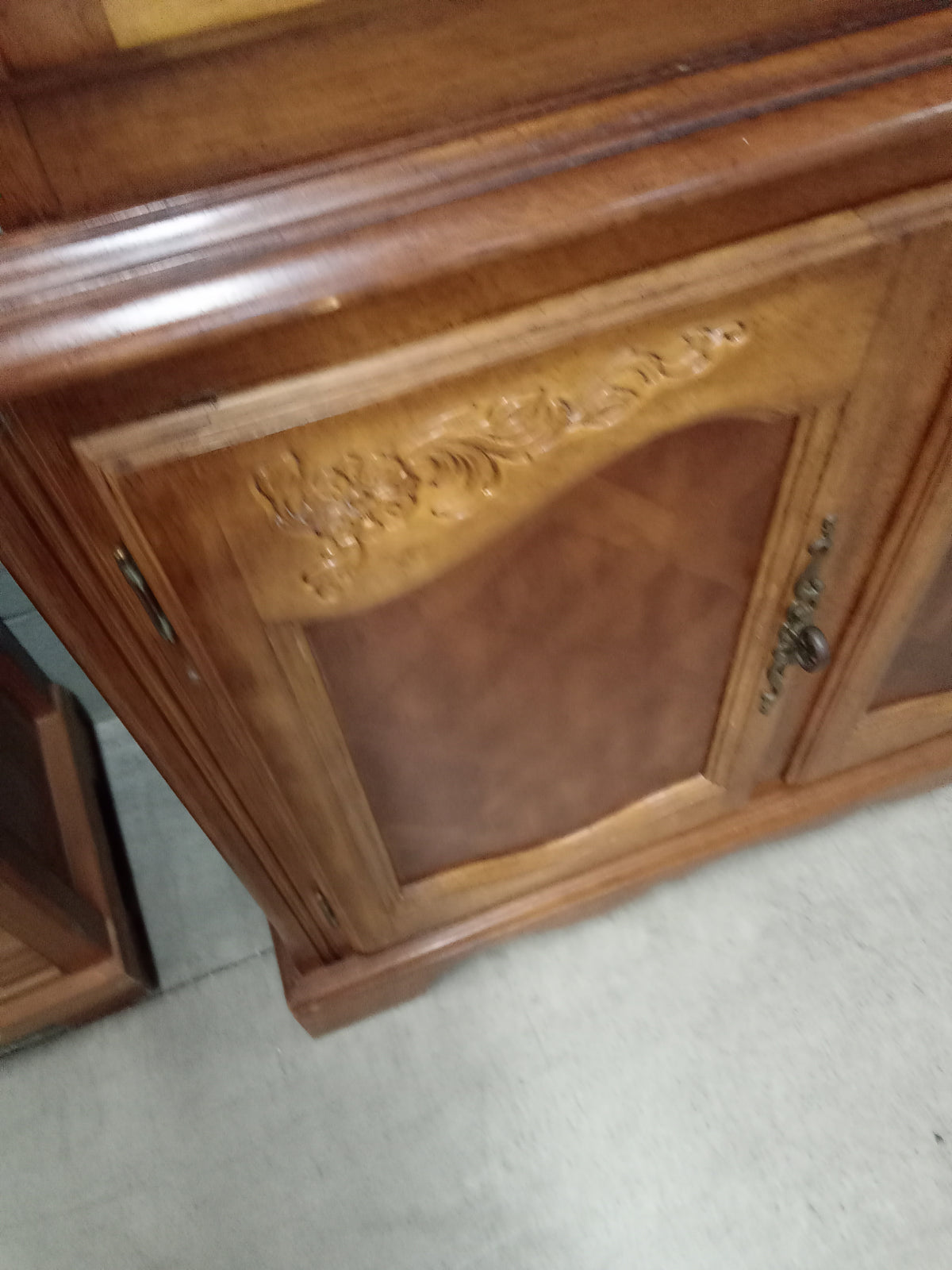 54"W Display Cabinet with Glass Doors