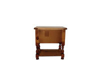 Traditional Pine Wood Nightstand