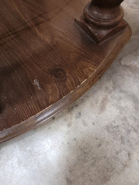 Rustic Oak Low Tv Stand