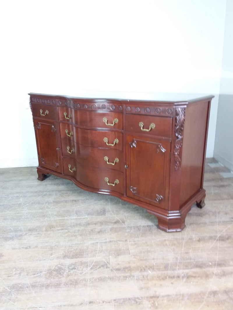 Ornate Wood Sideboard