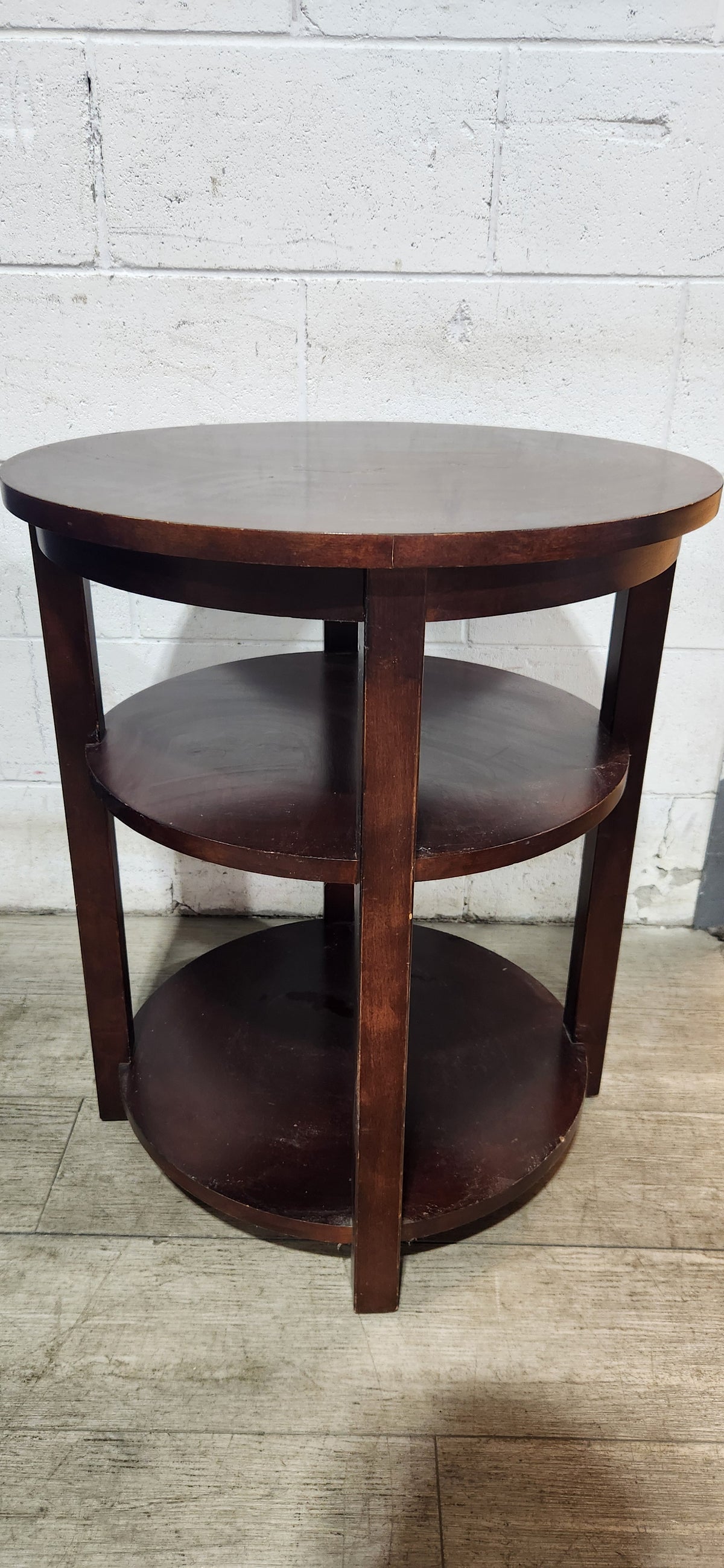 Office Star Six Merge Round End Table
