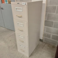 15.5"W 4-Drawer Metal Filing Cabinet