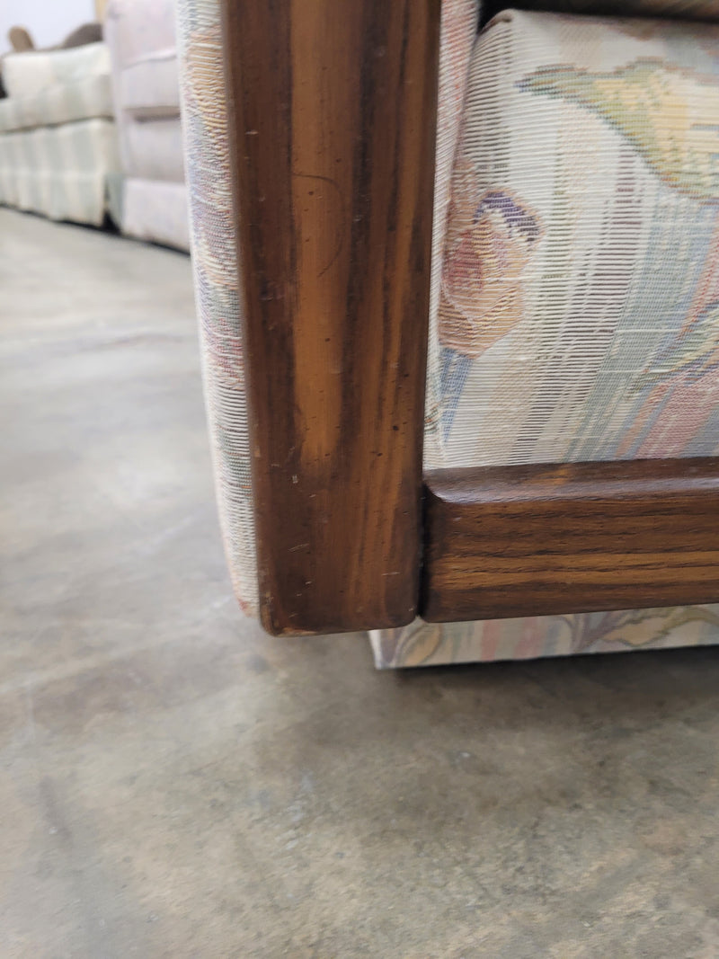 Pastel Floral Patterned Armchairs