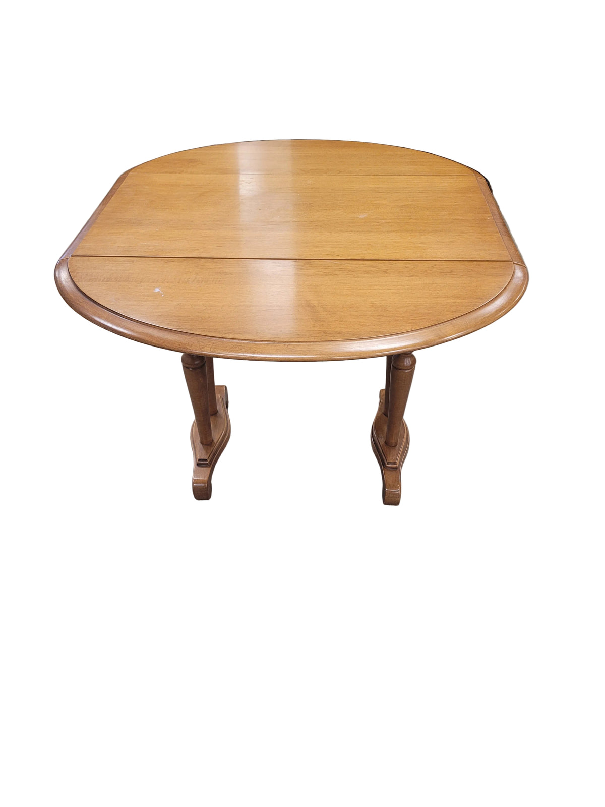 Solid Wood Drop-Leaf Gateleg Table