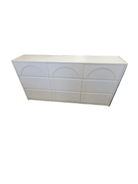 Modern White 9-Drawer Dresser