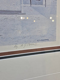 Fresh Snow, Watertown 1957 by A. J. Casson Canadian Art Print Frame 100th Anniversary Seal
