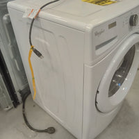 27"W Front Load Washing Machine in While