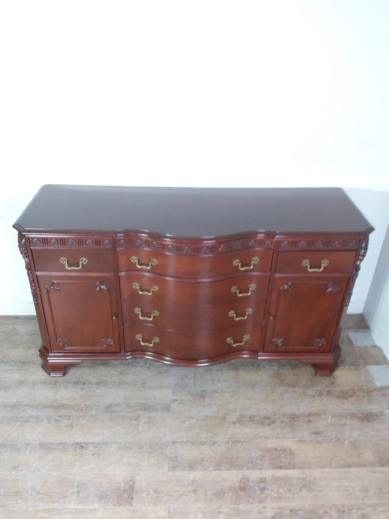 Ornate Wood Sideboard