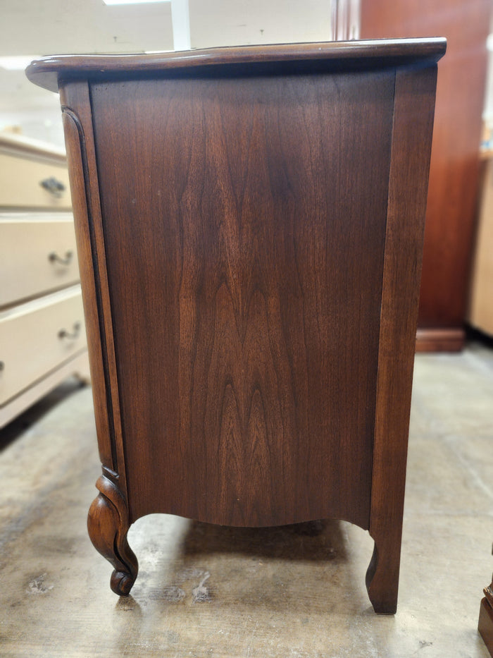 Dark Wood Stereo Console Record Player