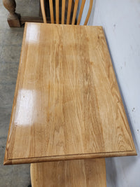 Light Colored Wooden Dining Set