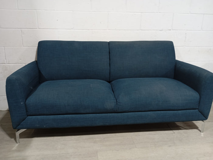 74"W Ryan Loveseat - Dark Blue