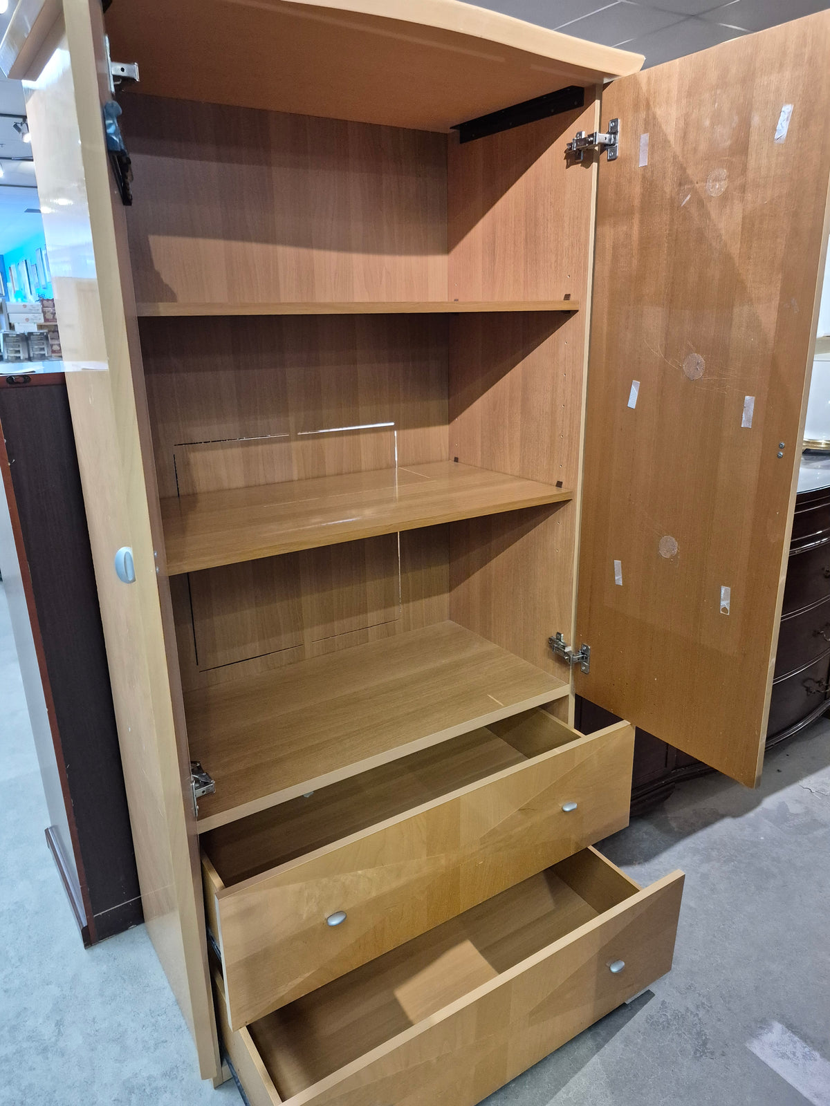 Italian Maple Armoire