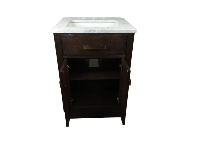 Water Creation Chestnut Sink Vanity In Brown Oak