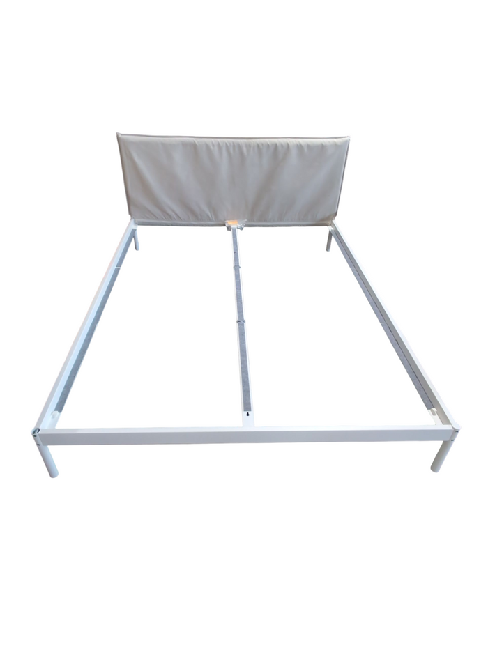 White Frame Queen Bedframe
