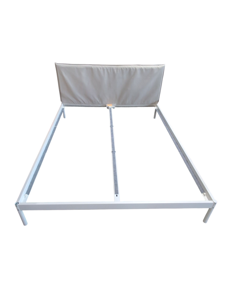 White Frame Queen Bedframe