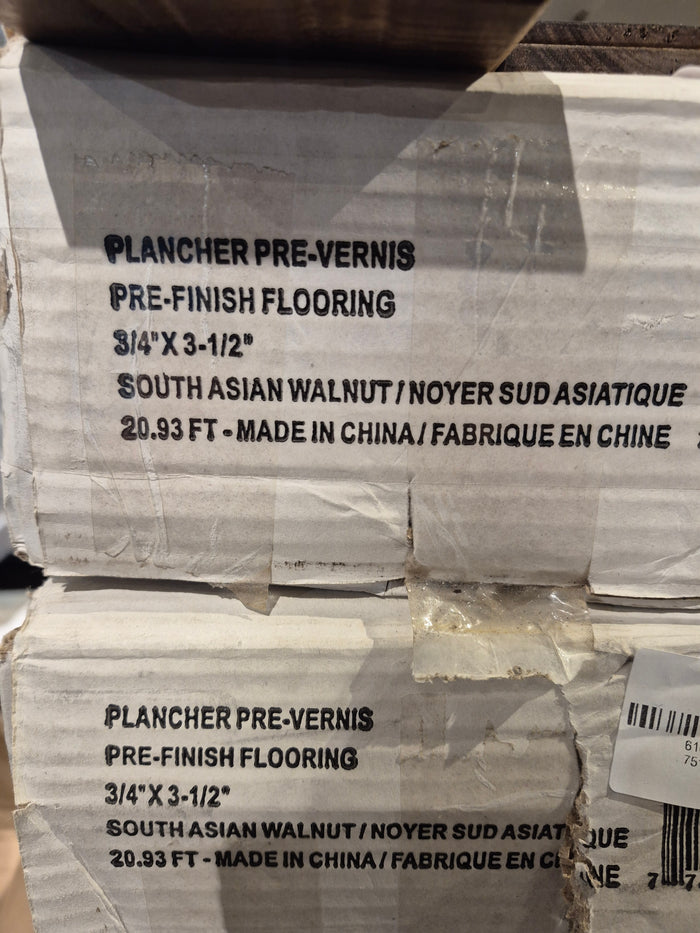 South Asian Walnut Wood Flooring - 20.93 sqft / box