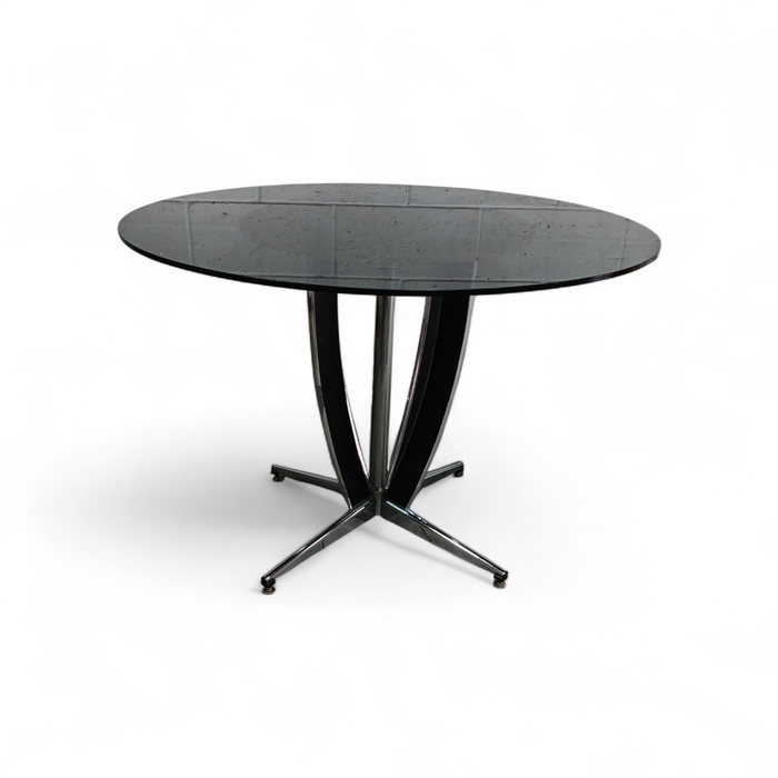 Midnight Onyx Circular Dining Table