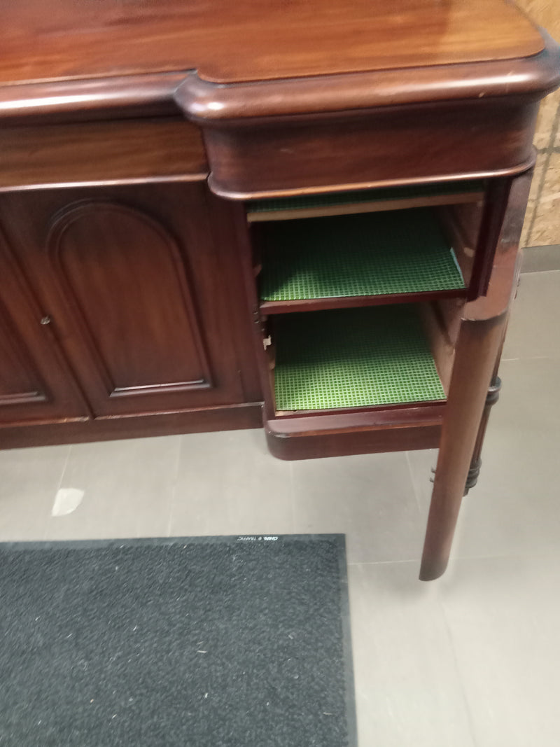 78"W Solid Wood Sideboard