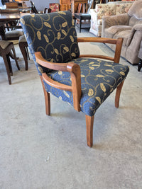 Upholstered Maple Armchair
